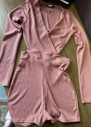 Комбiнезон у рубчик