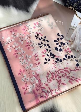 Шарф палантин шовк