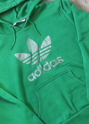 Adidas худи зеленый m-l2 фото