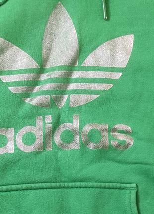 Adidas худи зеленый m-l3 фото