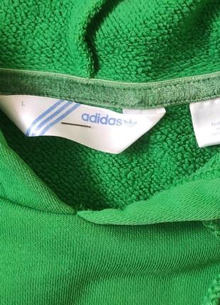 Adidas худи зеленый m-l4 фото