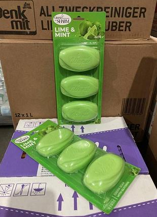 Крем-мило туалетне шарм лайм та м'ята планшет 3x110 г.