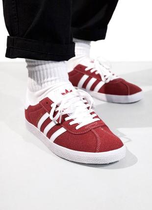 Adidas gazelle red9 фото