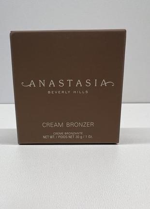 Кремовий бронзер anastasia beverly hills cream bronzer відтінок amber 30 г
