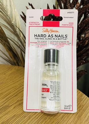 Оригинальное средство для укрепления ногтей sally hansen hard as nails