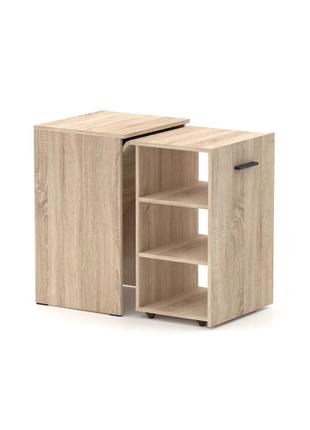 Стол-трансформер дуб сонома hobana. столы смарт раскладные. компьютерный письменный...