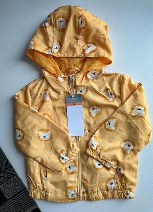 Куртка ветровка детская размер 804 фото