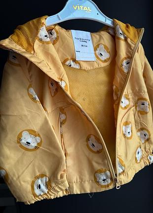 Куртка ветровка детская размер 807 фото