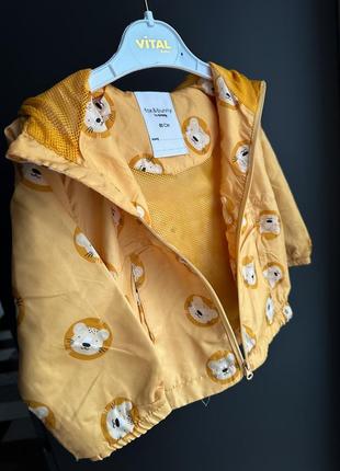 Куртка ветровка детская размер 809 фото