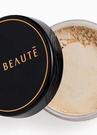 Розсипчата фіксуюча пудра ace beaute effortless radiance loose setting powder.