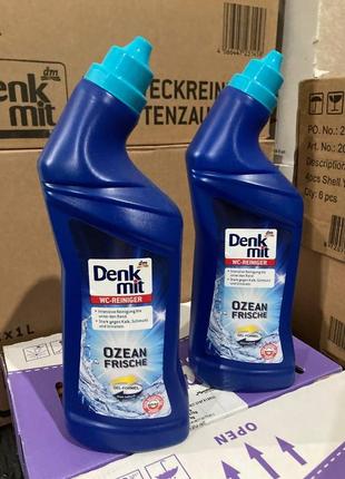 Средство для унитаза denkmit ocean freshness 1 л.