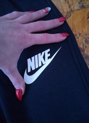 Котонові спортивні бриджі шорти nike3 фото