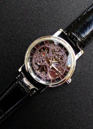 Winner silver, наручний чоловічий класичний годинник8 фото