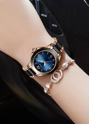 Элегантные женские часы - sunkta ceramic8 фото