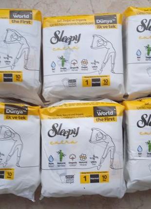 Прокладки sleepy natural normal 10 шт.