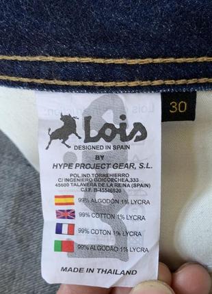 Чоловічі селвідж денім джинси lois jeans selvedge7 фото