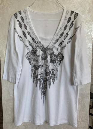 Футболка бренду marc cain. розмір l.