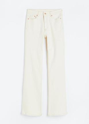 Джинсы h&m bootcut highwaist flared fit