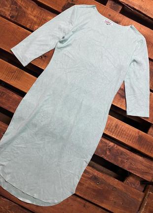 Жіноча сукня-міді lulu love (лулу лав лрр ідеал оригінал бірюзова)