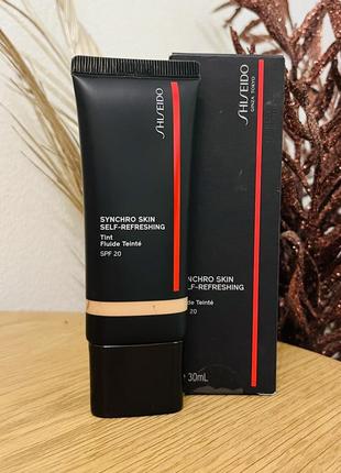 Оригинальный shiseido synchro skin self-refreshing tint fluide spf20 тональный флюид 325 medium