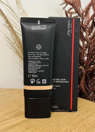 Оригінал shiseido synchro skin self-refreshing tint fluide spf20 тональний флюїд 325 medium3 фото