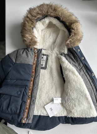 Куртка осенне-зимняя на мальчика р.68-749 фото