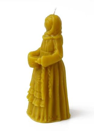 Свеча ритуальная берегиня жёлтая bm