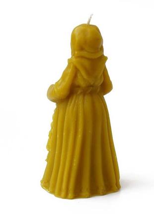 Свеча ритуальная берегиня жёлтая bm
