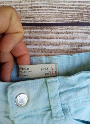 Джинсовые шорты zara 5