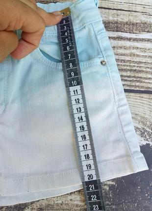 Джинсовые шорты zara 7