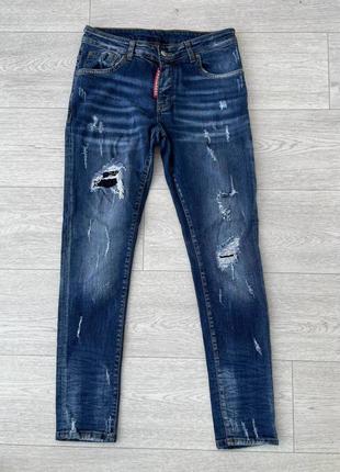 Dsquared2 синие джинсы
