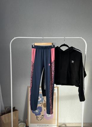 Adidas леопард лосины женские адидас леггинсы для спорта