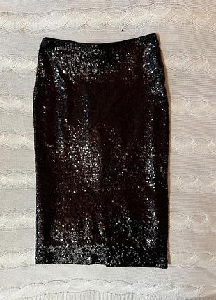 Спідниця з паєткамі pologarage