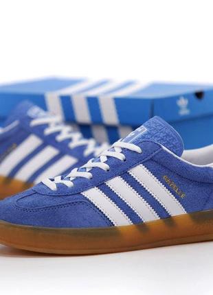 Стильные кроссовки adidas gazelle indoor / адидас газели3 фото