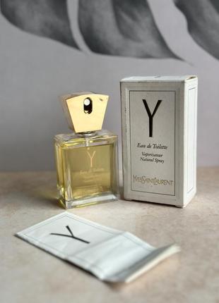 Yves saint laurent y woman туалетная вода оригинал винтаж