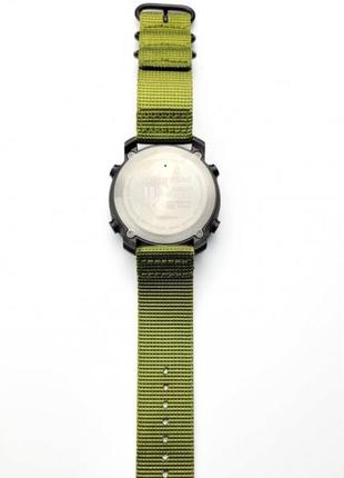 Армейские наручные часы north edge green 5bar |тактические часы для военных |норт эдж + ремешок зеленый6 фото