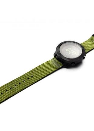 Армейские наручные часы north edge green 5bar |тактические часы для военных |норт эдж + ремешок зеленый5 фото