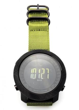 Армейские наручные часы north edge green 5bar |тактические часы для военных |норт эдж + ремешок зеленый4 фото
