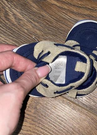 Кеди carters 3-6 місяців