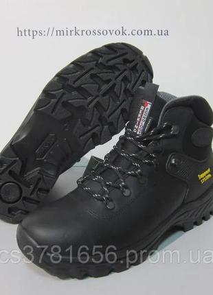 Мужские зимние ботинки grisport red rock 10242 (черные)