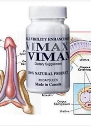 Вимакс vimax лучший препарат для повышения потенции - оригинал, сроки годности на фото
