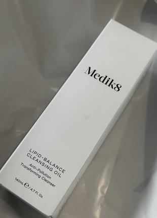 Lipid balance cleansing oil medik8 захисне очищаючий масло 140ml