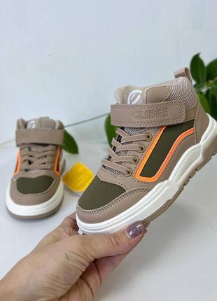 Детские деми clibee хайтопы – ботинки для детей