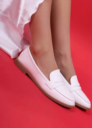 Туфлі жіночі білі Т17522 фото