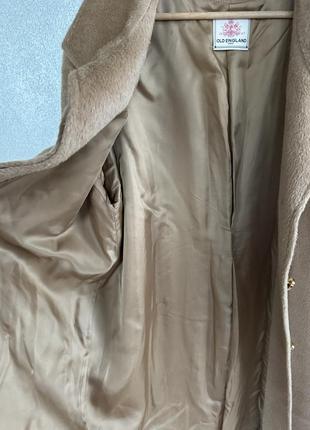 Женское шерстяное пальто миди old england paris10 фото