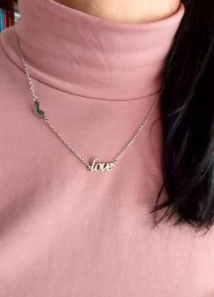 Медсталь подвеска сердце love любовь медицинская нержавеющая сталь купить подвеску...