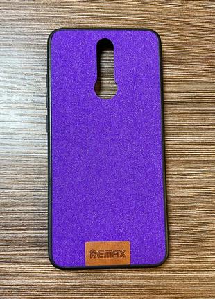 Чехол-накладка на телефон xiaomi redmi 8 фиолетового цвета