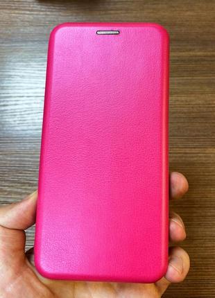 Чехол-книжка на телефон xiaomi redmi 6 pro розового цвета