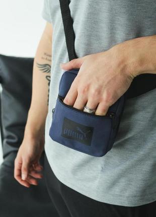 Барсетка -гаманець синя puma4 фото