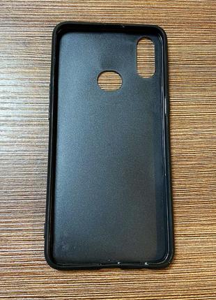Чехол-накладка на телефон samsung a10s (a107f) черного цвета с блестками2 фото